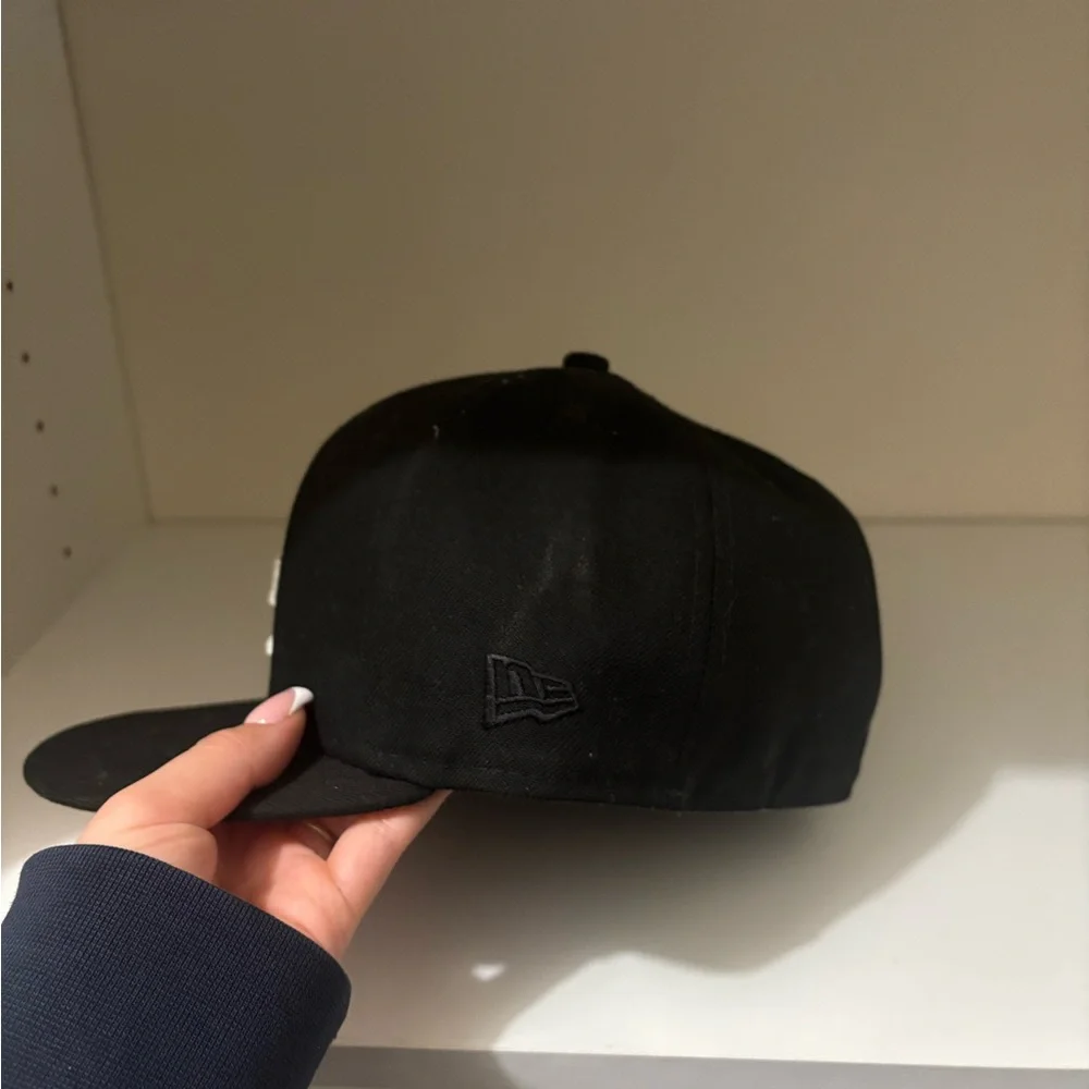 Black Baseball Cap - Picture 3 of 5